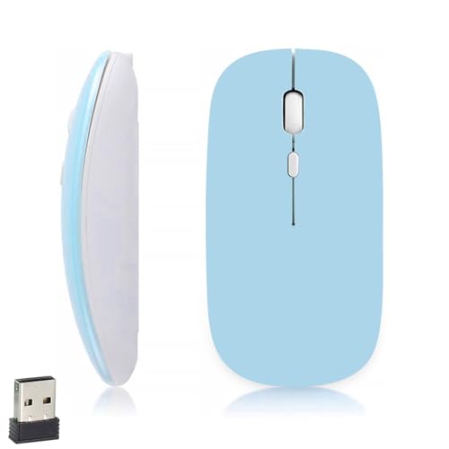 【Mouse a clic silenziosi】 Il mouse silenzioso senza fili ti consente di svolgere le tue attività con un'efficienza silenziosa. Con una riduzione del rumore dei clic del 90%, puoi lavorare in tutta tranquillità e non disturberai chi ti circonda.