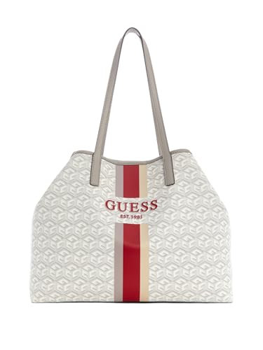 Sac à main Vikky GUESS 39 cm en toile grand format noir