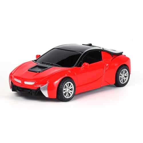 Image of Amazon Brand - Jam & Honey Transforming Action Figure Car | Robot to Car Transforming Toy | Dash to Transform | Ideal for Kids & Collectors | Pack of 2