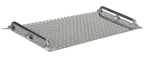 Vestil AMD-3618 Mini Dock Plate, Aluminum, 700-lb. Capacity, 18" Length x 36" Width