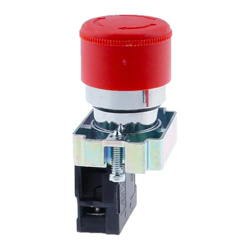 Interruptor de botón de emergencia XB2-BS542 de hongo 22mm 1NO