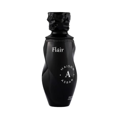 Maison Asrar | Flaire Eau de Parfum 100ml | Men’s Perfume | Pink Berries, Grapefruit, Incense & Lavender Notes | Oriental Woody with Amber, Patchouli & Vetiver Base
