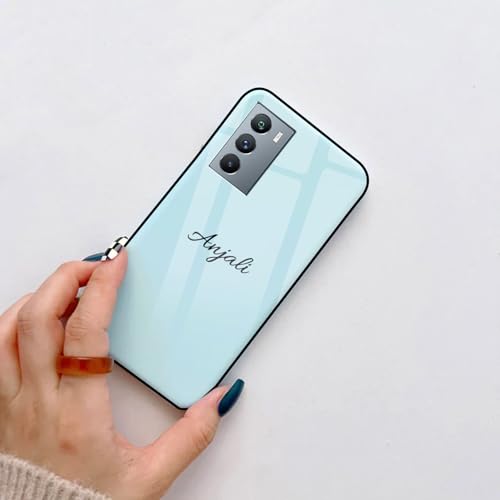 Image of COLORflow Back Cover Compatible with iQOO 9 SE 5G | Solid Color Customized | Shockproof TPU Bumper with Camera Protection Back Cover Compatible with iQOO 9 SE 5G