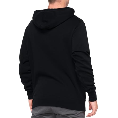 100% Essential Black Corpo Hoodie size Small2