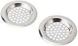 fácil de usar Happyfriends Rejillas Fregadero, Acero, Plata, 7,5cm
