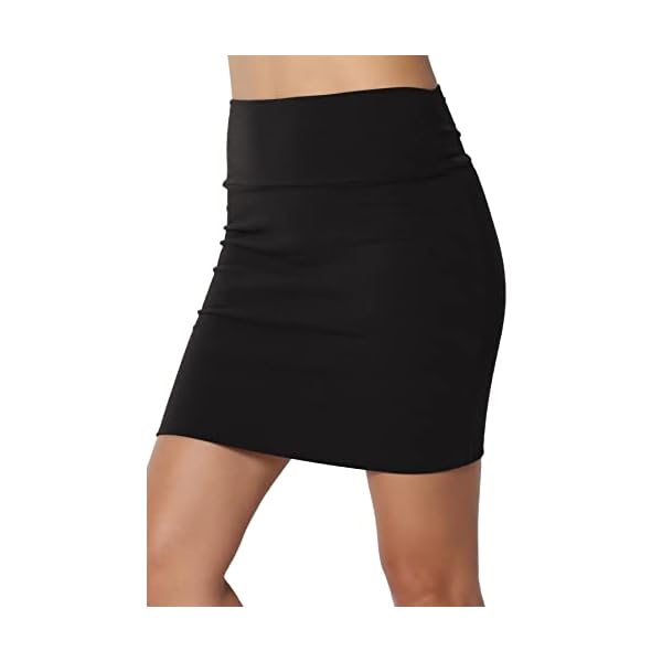 TheMogan-Double-Layer-High-Waisted-Casual-Stretch-Jersey-Bodycon-Mini-Skirt