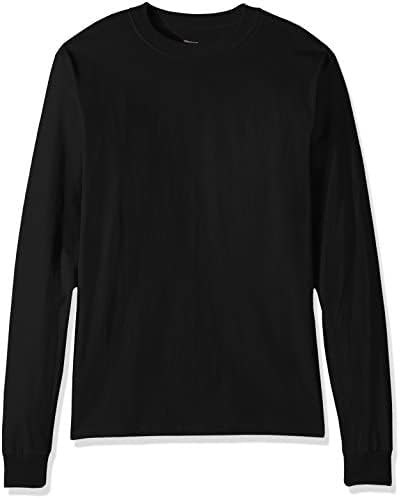 hanes heavyweight long sleeve t shirts