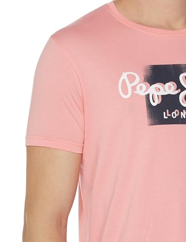 Image of Pepe Jeans Men T-Shirt|Cotton|Slim Fit