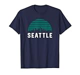 Photo Gallery grafica vintage seattle washington cityscape retrò verde acqua maglietta Photo Gallery grafica vintage seattle washington cityscape retrò verde acqua maglietta