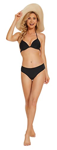 Period Swimwear Bikini Menstrual Leakproof Swim Bottoms UPF 50+ Waterproof Brief Light Flow for Women Girls Teens4