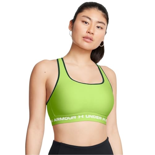 Image of Under Armour Women's Crossback Mid Impact Sports Bra