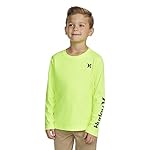 Hurley Boys Long Sleeve UPF 50+ Rash Guard Swim Shirt - Image 3