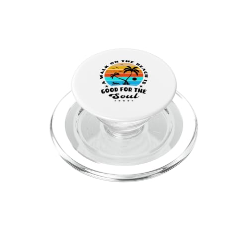 Une Promenade sur la Plage est Bonne pour l'âme Sun-Sational Summer PopSockets PopGrip pour MagSafe