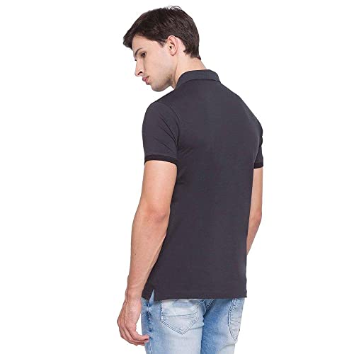 Image of Spykar Men's Solid Slim Fit T-Shirt
