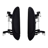 eGang Auto Outer Outside Door Handle Left & Right Pair for Renault Clio II Megane Scenic Dacia Logan Sandero