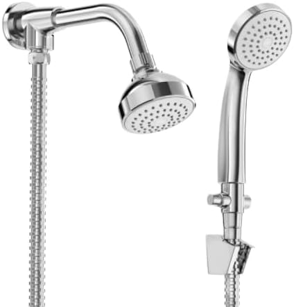 Celite Chuveiro 80mm Com Desviador Com Ducha Manual Smart, CROMAD...