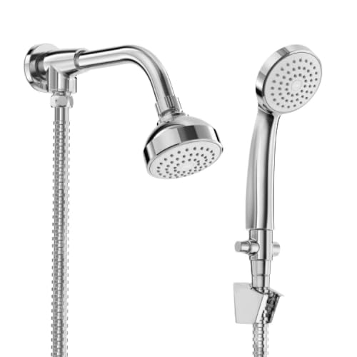 Celite Chuveiro 80mm Com Desviador Com Ducha Manual Smart, CROMAD...