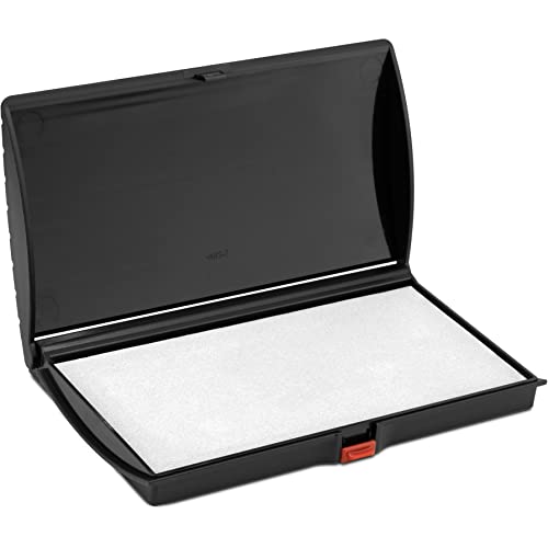Large Premium Dry (No Ink) Stamp Pad - 3 by 6 - Quality Felt Pad