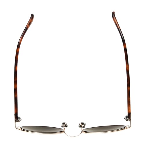 Frye Women's Savannah Oval Sunglasses, Gold, 52mm4