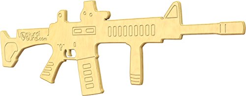 SturdiGuns Kids M4 Carbine Wooden Toy Gun with, Made in America, Extremely Durable