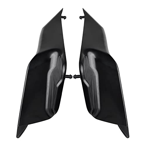Cubiertas laterales estiradas izquierda y derecha sin pintar negras extendidas para Harley Touring Street Glide Road King Electra Glide Ultra Classic FLH/T 1997-2007 miniatura 5