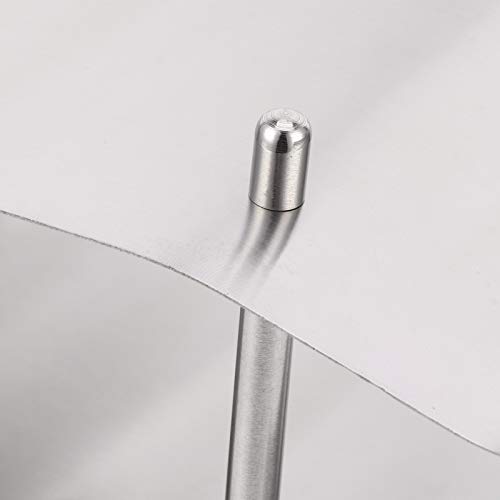 Soporte para botellas de vino 3 niveles acero inoxidable miniatura 3