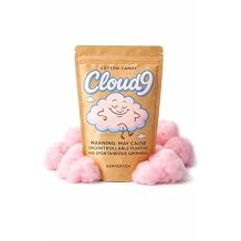 Cloud 9 Cotton Candy by Kepperton - Whimsical Pink Delights for Birthdays, Holidays, and Bachelorette Parties - Unleash Joy with Every Fluffy Bite!