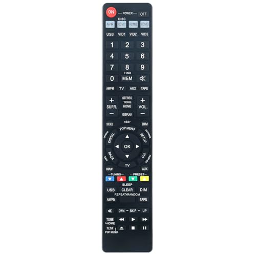 Télécommande AVR700 de rechange pour récepteur Harman-kardon aux boutons usés ou en panne
