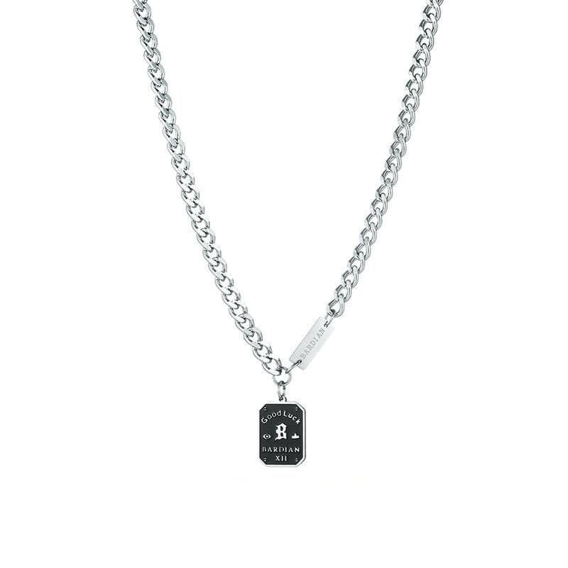 Salty Alpha Player Neck Chain for Men & Boys | Stainless Steel | Long Necklace | Pendant | Locket | Fancy & Stylish | Birthday Gift | Aesthetic Jewellery | Accessories for Everyday Wear (B0CZJL8NDT) Amazon Price History, Amazon Price Tracker