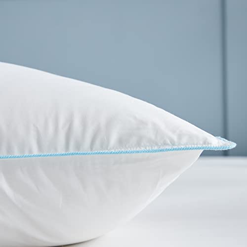 Tumei 20''X26'' 2 Pack Hypoallergenic Down Alternative Pillows, Twin Hotel Bed Pillows Hypoallergenic Bed Pillow For Sleeping - Cotton Cover, Back/Side And Stomach Sleepers, White, Twin #TOP5