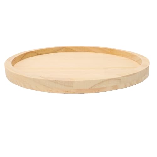 Bandeja para reposabrazos de sofá con clip de madera natural 4