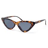 Entrega express 24h Gafas de estilo vintage con ojos de gato, las gafas ofrecen protección UV y similares a las de Kurt Cobain,GQZ7, 009, M