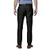 Haggar Men's Cool 18 Pro Straight Fit Flat Front Casual Pant, Black, 36W x 32L