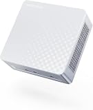MINISFORUM M1 Plus Mini PC, procesador Intel Core i5-12600H (12C/16T hasta 4,5 GHz) y Intel Iris Xe Graphics, 16GB DDR5/512GB SSD, Triple Pantalla 4K HDMI/DP/USB4, 2 x 2.5G RJ45 LAN, Wi-Fi6e, BT5.2