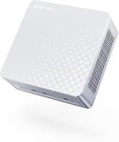MINIS FORUM M1 Plus Mini PC, Intel Core i5-12600H Prozessor (12C/16T bis 4.5 GHz) und Intel Iris Xe Graphics, 16GB DDR5/512GB SSD, Triple 4K Display HDMI/DP/USB4, 2 x 2.5G RJ45 LAN, Wi-Fi 6e, BT5.2 – Ansicht 1