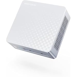 MINISFORUM M1 Plus Mini PC Core i5-12600H(12C/16T, up to 4.5 GHz) 16GB DDR5 512GB SSD Mini Computer,2×2.5G LAN/WiFi6E/BT5.2/4xUSB HDMI/DP/USB4 Triple Video Output,Iris Xe Graphics Micro PC