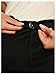 OYOANGLE Women's Maternity High Waisted Bodycon Pencil Skirt Elegant Work Office Dressy Midi Skirts Black Medium
