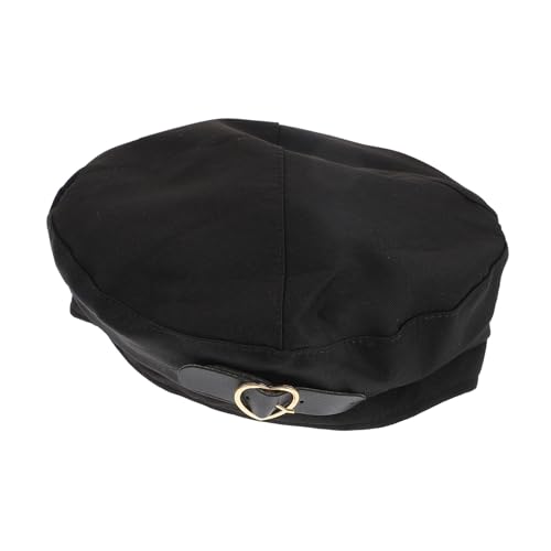 OATIPHO Elegant Hat Beanie Beret Hat for Autumn/Warm and Comfortable Vintage Style Perfect for Casual Party and Holiday Black