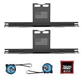 Surfcabin Wheel Alignment Tool – Toe Alignment Plates with Digital Angle Finder, Heightened Design, 2 Imperial Tape Measures, Fits Most Cars, Trucks, and SUVs