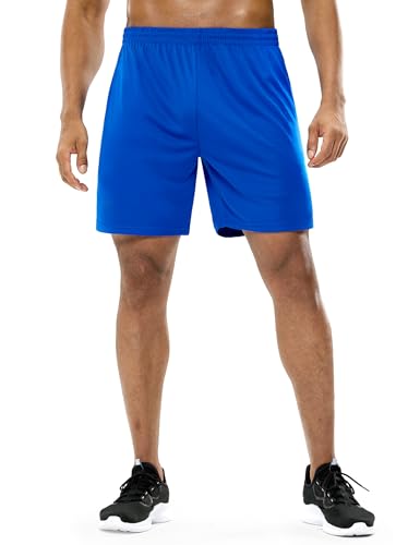 Short de course homme séchage rapide bleu MIER Taille L