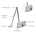 WITPKKL Spring Buffer Door Closer Metal Mute Closing Door Tool Versatile Fireproofing Door Closer for Residential Commercial Use(25-45KG)