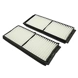 2 PCS Car Cabin Air Filters Compatible With Mazda 3 BL 2008 2009 2010 2011 2012 2013 2014