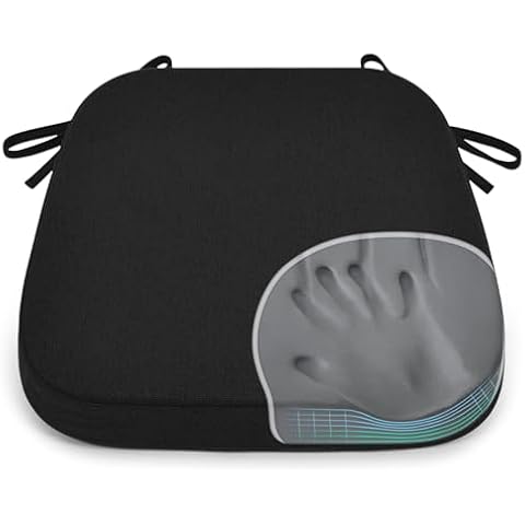 Shinnwa Memory Foam Chair Pad Cover