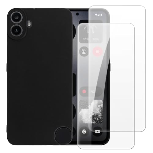 Shantime �P�[�X�{2�����苭���K���X�Z�b�g Nothing CMF Phone 1 �Ƃ̌݊������� �ϏՌ��J�o�[���S�ʕی�X�N���[���v���e�N�^�[(�u���b�N)
