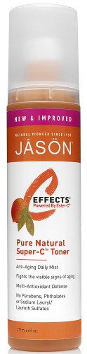 Jason Super-C Cleanser Gentle Facial Wash, 6 Ounce Bottle