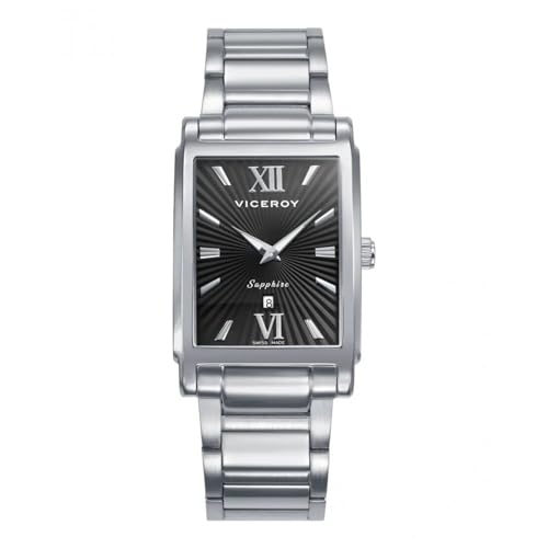 Montre Viceroy pour Hommes Swiss Made 45121-53, montre acier inoxydable durable