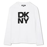 dkny striped shirt dress Fabricado con telas aptas para niños que tienen un tacto genial durante todo el día