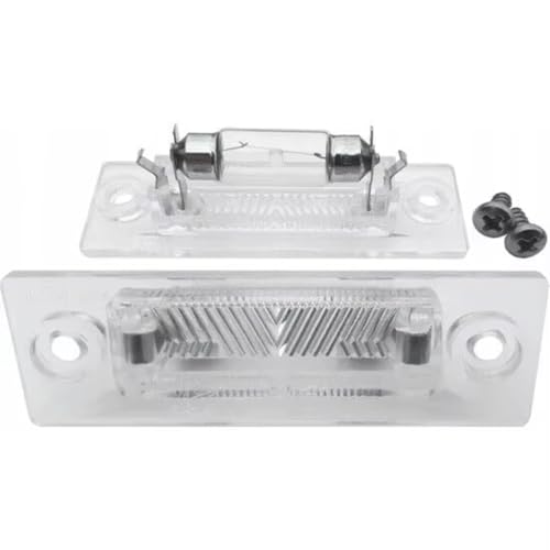 Luz de placa de matrícula impermeable para Passat y Caddy | Pack 2 uds 4