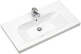 Pelipal Quickset 316 Möbel-Waschtisch, Keramik, weiß, 82x50x45 cm