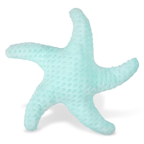 Marble Empire Starfish Pillow Aqua